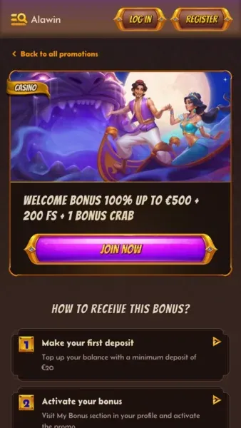 Alawin Bonus